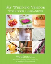 Cover of: My Wedding Vendor Workbook Organizer