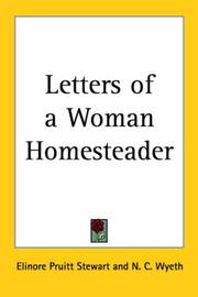 Cover of: Letters of a Woman Homesteader by Elinore Pruitt Stewart