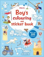 Cover of: Boys Colouring and Sticker Book