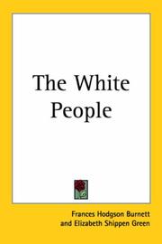 Cover of: The White People by Frances Hodgson Burnett