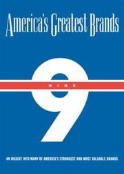 Cover of: Americas Greatest Brands An Insight Into Many Of Americas Strongest And Most Valuable Brands