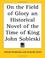 Cover of: On the Field of Glory an Historical Novel of the Time of King John Sobieski