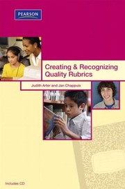 Cover of: Creating Recognizing Quality Rubrics