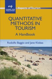 Cover of: Quantitative Methods In Tourism A Handbook