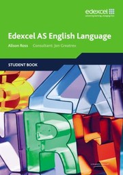 Cover of: Edexcel As English Language Student Book