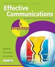 Cover of: Effective Communications