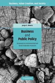 Cover of: Business And Public Policy Responses To Environmental And Social Protection Processes