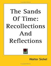 Cover of: The Sands of Time by Walter Sydney Sichel