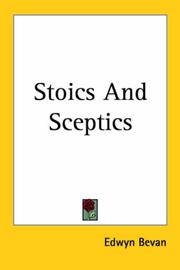 Cover of: Stoics And Sceptics