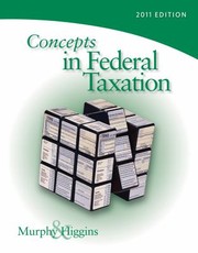 Cover of: Concepts In Federal Taxation