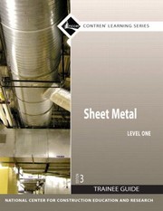 Cover of: Sheet Metal Level One Trainee Guide