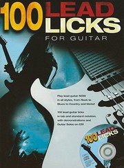 Cover of: 100 Lead Licks For Guitar