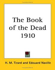 Cover of: The Book of the Dead 1910