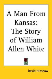Cover of: A Man From Kansas by David Hinshaw