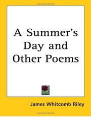 Cover of: A Summer's Day And Other Poems by James Whitcomb Riley