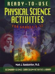 Cover of: ReadyToUse Physical Science Activities for Grades 512
            
                Secondary Science Curriculum Activities Library