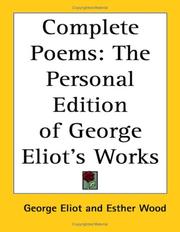 Cover of: Complete Poems by George Eliot
