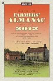 Cover of: Farmers Almanac Calculated For The United States For The Year Of Our Lord 2013