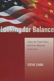 Cover of: Looking For Balance China The United States And Power Balancing In East Asia