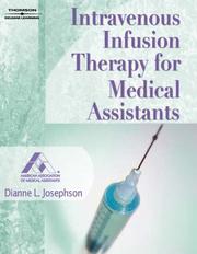 Cover of: Intravenous infusion therapy for medical assistants