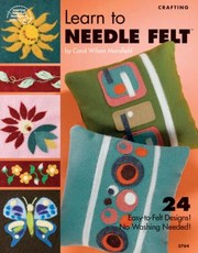 Cover of: Learn To Needle Felt