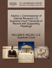 Cover of: Adams