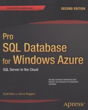 Cover of: Pro Sql Database For Windows Azure Sql Server In The Cloud