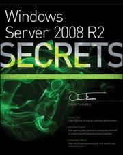 Cover of: Windows Server 2008 R2 Secrets by Orin Thomas