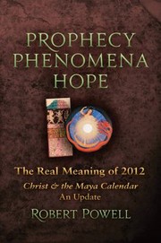 Cover of: Prophecy  Phenomena  Hope by 