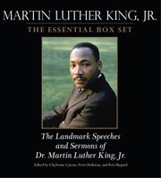 Cover of: Martin Luther King Jr The Essential Box Set The Landmark Speeches And Sermons Of Dr Martin Luther King Jr by 