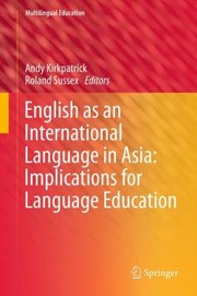 Cover of: English As An International Language In Asia Implications For Language Education by 
