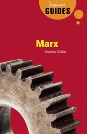Cover of: Marx A Beginners Guide by 