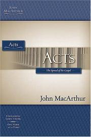 Cover of: The MacArthur Bible Studies by John MacArthur