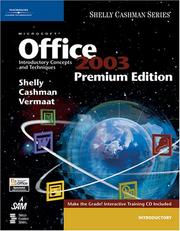 Cover of: Microsoft Office 2003: Introductory Concepts and Techniques