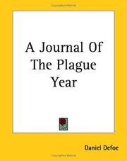 Cover of: A Journal Of The Plague Year by Daniel Defoe