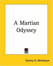 Cover of: A Martian Odyssey