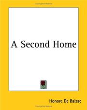 Cover of: A Second Home by Honoré de Balzac