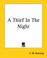 Cover of: A Thief In The Night