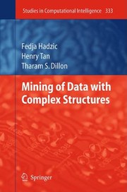 Cover of: Mining Of Data With Complex Structures