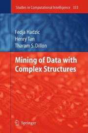 Cover of: Mining Of Data With Complex Structures by 