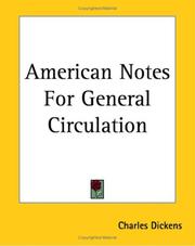 Cover of: American Notes For General Circulation by Nancy Holder