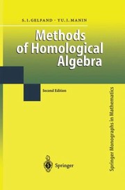 Cover of: Methods Of Homological Algebra by 