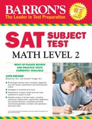 Cover of: Barrons Sat Subject Test
