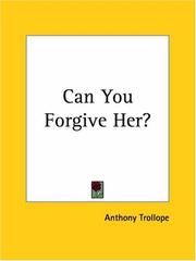 Cover of: Can You Forgive Her? by Anthony Trollope