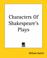 Cover of: Characters Of Shakespeare's Plays