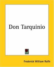 Cover of: Don Tarquinio