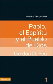 Cover of: Pablo El Espritu Y El Pueblo De Dios by 