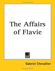 Cover of: The Affairs of Flavie