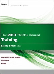 Cover of: The 2013 Pfeiffer Annual
