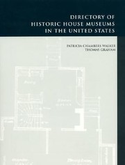 Cover of: Directory Of Historic House Museums In The United States